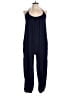 Assorted Brands Solid Blue Jumpsuit Size L - photo 1