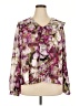 Evan Picone 100% Polyester Purple Long Sleeve Blouse Size 18W - photo 1