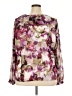 Evan Picone 100% Polyester Purple Long Sleeve Blouse Size 18W - photo 2