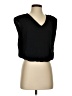 Lush Black Sleeveless Blouse Size S - photo 1