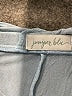 Juniper Blu Solid Blue Jumpsuit Size S - photo 4