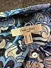 Haver + Blair 100% Polyester Paisley Blue 3/4 Sleeve Blouse Size M - photo 7
