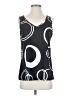 Unbranded 100% Polyester Black Sleeveless Top Size S - photo 1