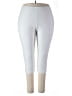 Purejill Solid White Active Pants Size 2X - photo 1