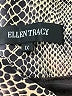 Ellen Tracy 100% Polyester Paisley Gray Coat Size 1X - photo 6