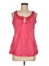 Gap Outlet 100% Polyester Pink Sleeveless Blouse Size M - photo 1