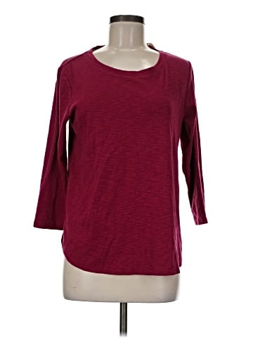 KIRKLAND Signature 3/4 Sleeve T-Shirt (view 1)