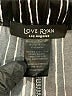 Love Ryan Stripes Silver Casual Pants Size L - photo 7