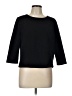 Kensie Black 3/4 Sleeve Top Size L - photo 1