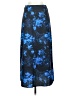 Unbranded 100% Polyester Print Blue Formal Skirt Size S - photo 1