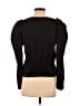 Express 100% Polyester Black Long Sleeve Blouse Size M - photo 2
