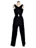 Nicole Miller Solid Black Jumpsuit Size L (estimated) - photo 1