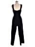 Nicole Miller Solid Black Jumpsuit Size L (estimated) - photo 2