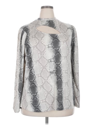 Como Blu Long Sleeve Blouse (view 1)