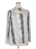 Como Blu Silver Long Sleeve Blouse Size 2X - photo 1