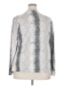 Como Blu Silver Long Sleeve Blouse Size 2X - photo 2