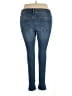 Edgely Solid Blue Jeans Size 20W - photo 2