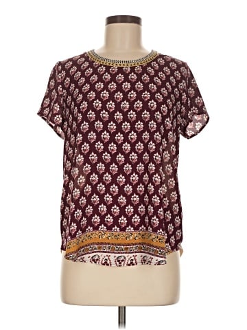One World Short Sleeve Blouse (view 1)