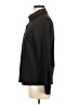 Unbranded Solid Black Long Sleeve Blouse Size M - photo 5