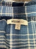 William Rast Plaid Blue Long Sleeve Button-Down Shirt Size XL - photo 7