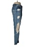 JBD 100% Cotton Hearts Blue Jeans Size 28 waist - photo 4