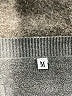 Unbranded Chevron-herringbone Gray Pullover Sweater Size M - photo 4