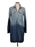 Just Fab Blue Casual Dress Size L - photo 1