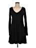 Express Solid Black Casual Dress Size M - photo 1