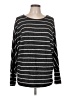 Hyfve Stripes Black Pullover Sweater Size L - photo 1