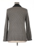 Joseph A. 100% Rayon Chevron-herringbone Black Turtleneck Sweater Size XL - photo 2
