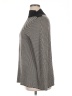 Joseph A. 100% Rayon Chevron-herringbone Black Turtleneck Sweater Size XL - photo 5