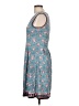 Max Studio Print Teal Casual Dress Size L - photo 5