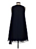 Eliza J 100% Polyester Solid Blue Cocktail Dress Size 2 - photo 2