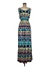 Trixxi Print Blue Casual Dress Size S - photo 1