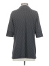 Merona Polka Dots Gray 3/4 Sleeve Top Size XXL - photo 2