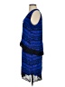 Veronica Beard Chevron-herringbone Blue Cocktail Dress Size 4 - photo 5