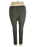 Terra & Sky Solid Green Active Pants Size 2X - photo 2