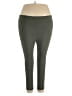 Terra & Sky Solid Green Active Pants Size 2X - photo 1
