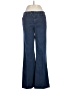 Gap Outlet Chevron-herringbone Blue Jeans Size 6 - photo 1