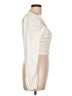 Blue Blush Ivory Long Sleeve Blouse Size L - photo 4