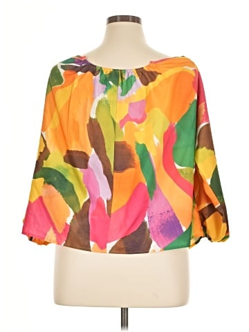 Assorted Brands 3/4 Sleeve Blouse (view 2)