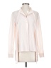 French Connection 100% Polyester Ivory Long Sleeve Blouse Size 4 - photo 1