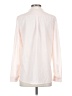 French Connection 100% Polyester Ivory Long Sleeve Blouse Size 4 - photo 2