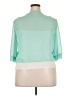 Unbranded Teal 3/4 Sleeve Blouse Size XXL - photo 2