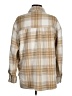 American Eagle Outfitters Plaid Ivory Coat Size M - photo 2