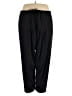 Unbranded Solid Black Casual Pants Size 3X (estimated) - photo 1