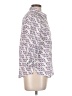 Foxcroft 100% Cotton Print White 3/4 Sleeve Button-Down Shirt Size 10 - photo 4