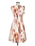 Calvin Klein Print Ivory Cocktail Dress Size 6 - photo 2