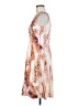 Calvin Klein Print Ivory Cocktail Dress Size 6 - photo 5