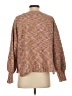 Pilcro Tweed Tan Pullover Sweater Size S - photo 2